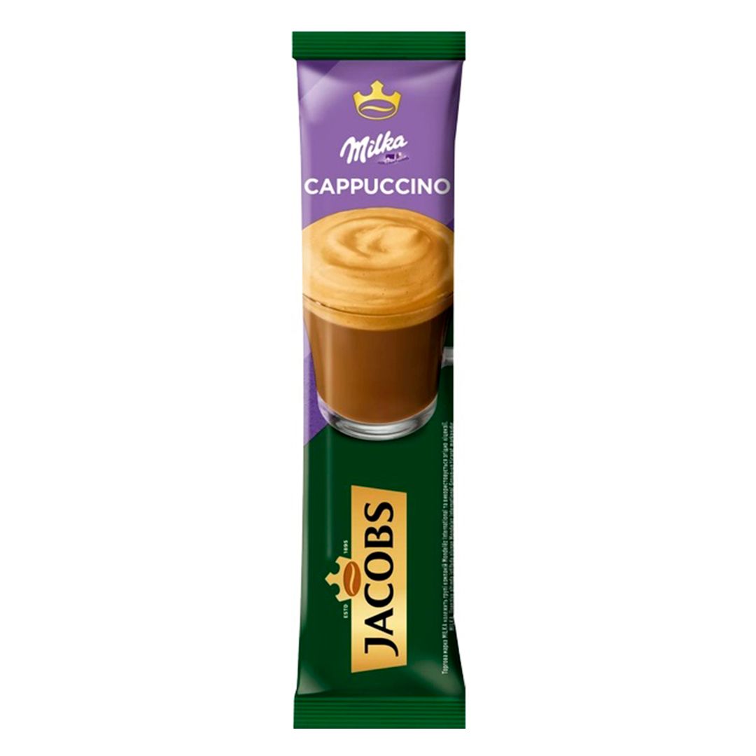 Кофе растворимый Jacobs "Milka Capuccino", 10 пакетиков, 180 гр