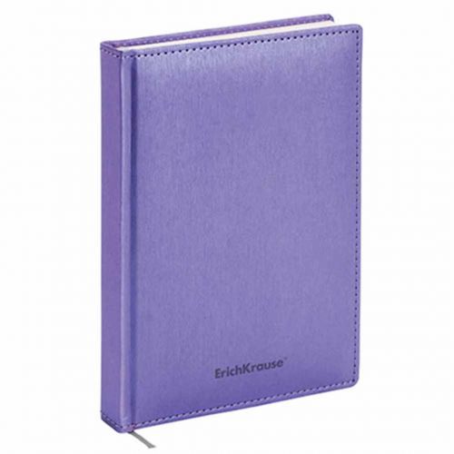 Ежедневник недатированный Erich Krause"Sideral", А5, 176 л, фиолетовый металлик / Ежедневники недатированные