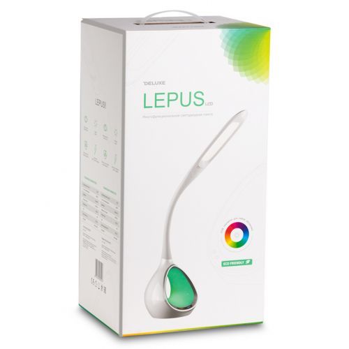 Светильник настольный Deluxe LEPUS, светодиодный, белый / Светильники настольные №3 oe.kz Светильник настольный Deluxe LEPUS, светодиодный, белый / Светильники настольные №3