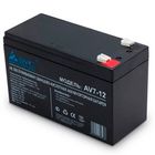 Аккумуляторная батарея SVC AV7-12, 12В, 7 Ач, размер 95*151*65 мм, черная