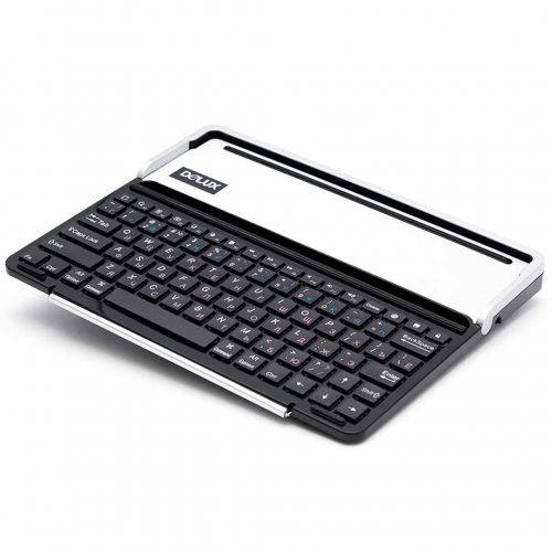 Клавиатура беспроводная универсальная Delux IStation PKO1S с технологией Bluetooth, ENG/RUS, черная / Клавиатуры беспроводные №2 oe.kz Клавиатура беспроводная универсальная Delux IStation PKO1S с технологией Bluetooth, ENG/RUS, черная / Клавиатуры беспроводные №2