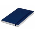Записная книжка Stone, А5, 72 л, каменная бумага, внутренний блок в точку, синий, куагуле Soft-Touch