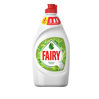 Ыдыс жууға арналған сұйықтық Fairy "Жасыл алма", 450 мл / Ыдыс жууға арналған құралдар