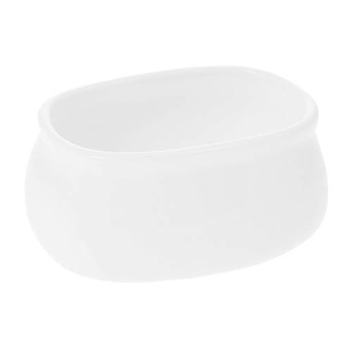 Сахарница для порционного сахара Wilmax, 9*6,5*4,5 см, из фарфора, белая / Посуда столовая