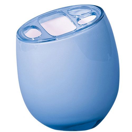 Стакан для зубных щеток Tatkraft Repose Blue, акрил, размер 11,5*7*8 см / Диспенсеры для жидкого мыла oe.kz Стакан для зубных щеток Tatkraft Repose Blue, акрил, размер 11,5*7*8 см / Диспенсеры для жидкого мыла