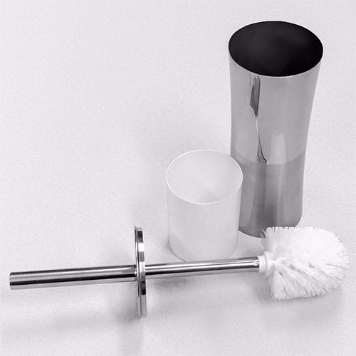 Ершик для туалета Tatkraft Olivia, нержавеющая сталь, длина ершика 38.5 см, подставка 26,5*10,5 см / Веники, щетки, совки №3 oe.kz Ершик для туалета Tatkraft Olivia, нержавеющая сталь, длина ершика 38.5 см, подставка 26,5*10,5 см / Веники, щетки, совки №3