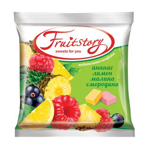Конфеты жевательные "Fruit Story", 180 гр / Конфеты