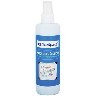 Спрей-пульверизатор OfficeSpace для чистки магнитно-маркерных досок, 250 мл / Спреи для досок