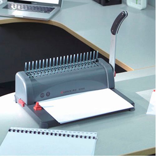 Переплетная машина Comix B2988, на пластиковую пружину, переплет максимально 450 листов, серая / Переплетные машины №4 oe.kz Переплетная машина Comix B2988, на пластиковую пружину, переплет максимально 450 листов, серая / Переплетные машины №4