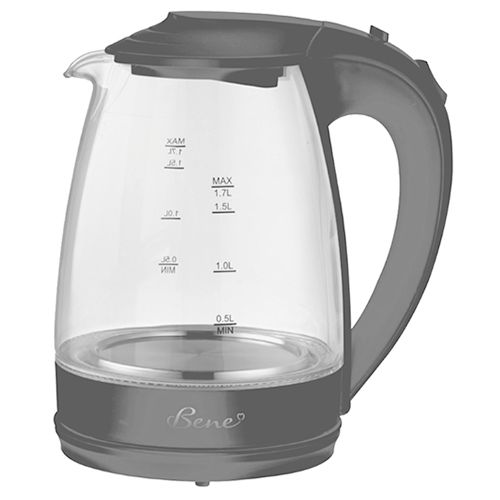 Электрический чайник Bene K30-BK, 1,7 л, черный / Чайники oe.kz Электрический чайник Bene K30-BK, 1,7 л, черный / Чайники