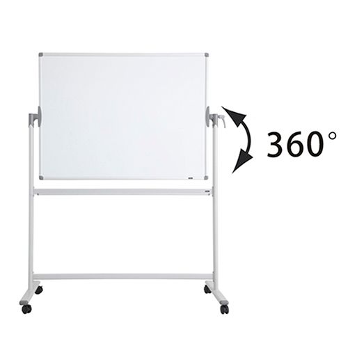 Доска магнитно-маркерная Comix BJ0103, размер 90*120 см, передвижная, с полочкой для аксессуаров / Магнитно-маркерные доски №2