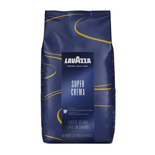 Кофе в зернах Lavazza "Super Crema", средней обжарки, 1000 гр / Кофе зерновой