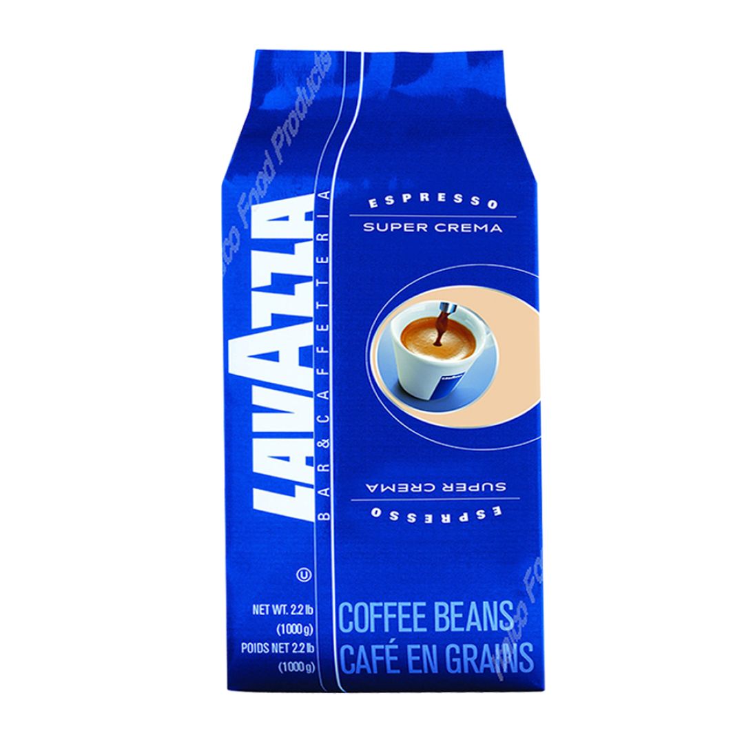 Кофе в зернах Lavazza "Super Crema", средней обжарки, 1000 гр / Кофе зерновой №2