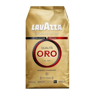 Кофе в зернах Lavazza "Qualita. Oro", средней обжарки, 1000 гр / Кофе зерновой
