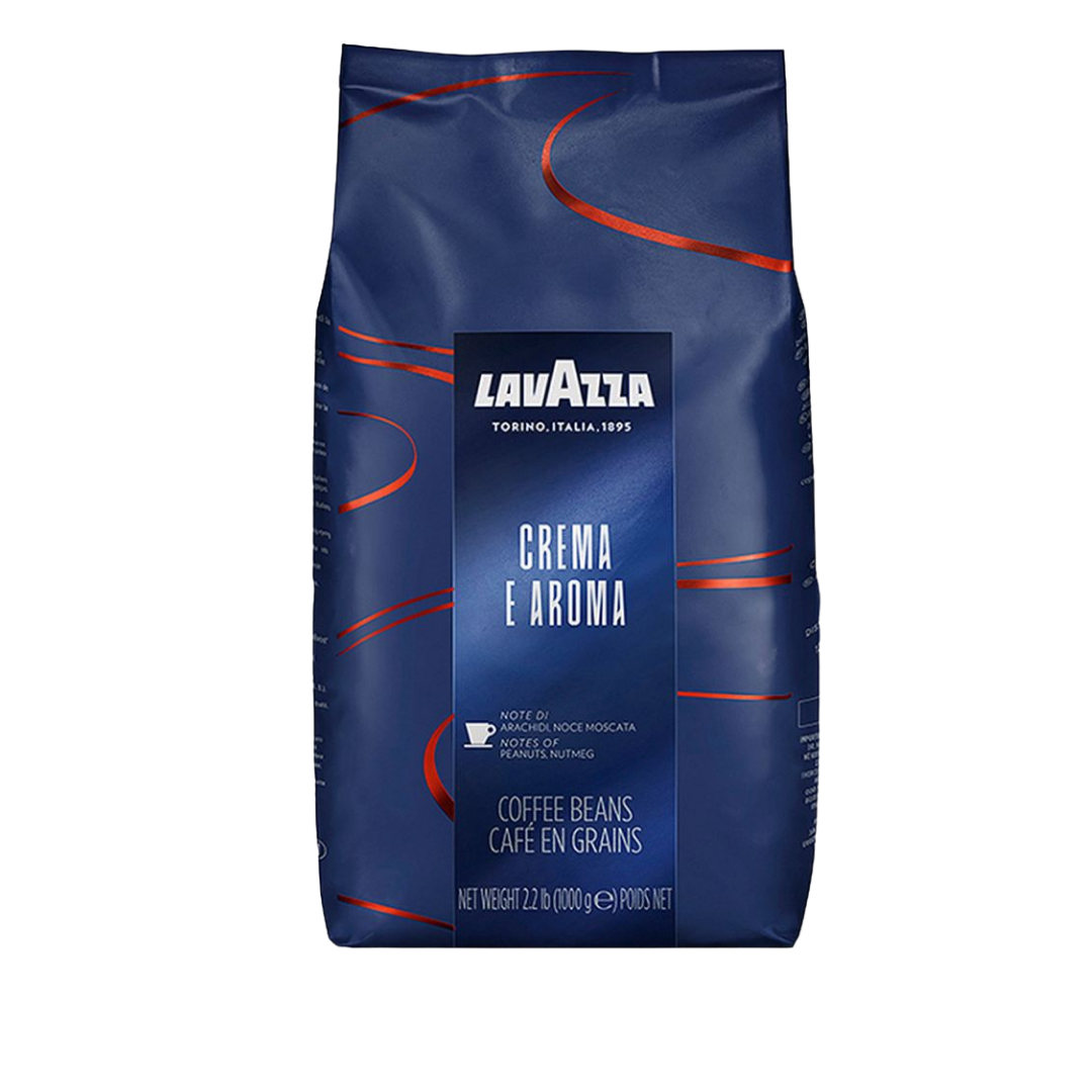 Кофе в зернах Lavazza "Crema & Aroma Espresso", средней обжарки, 1000 гр / Кофе зерновой