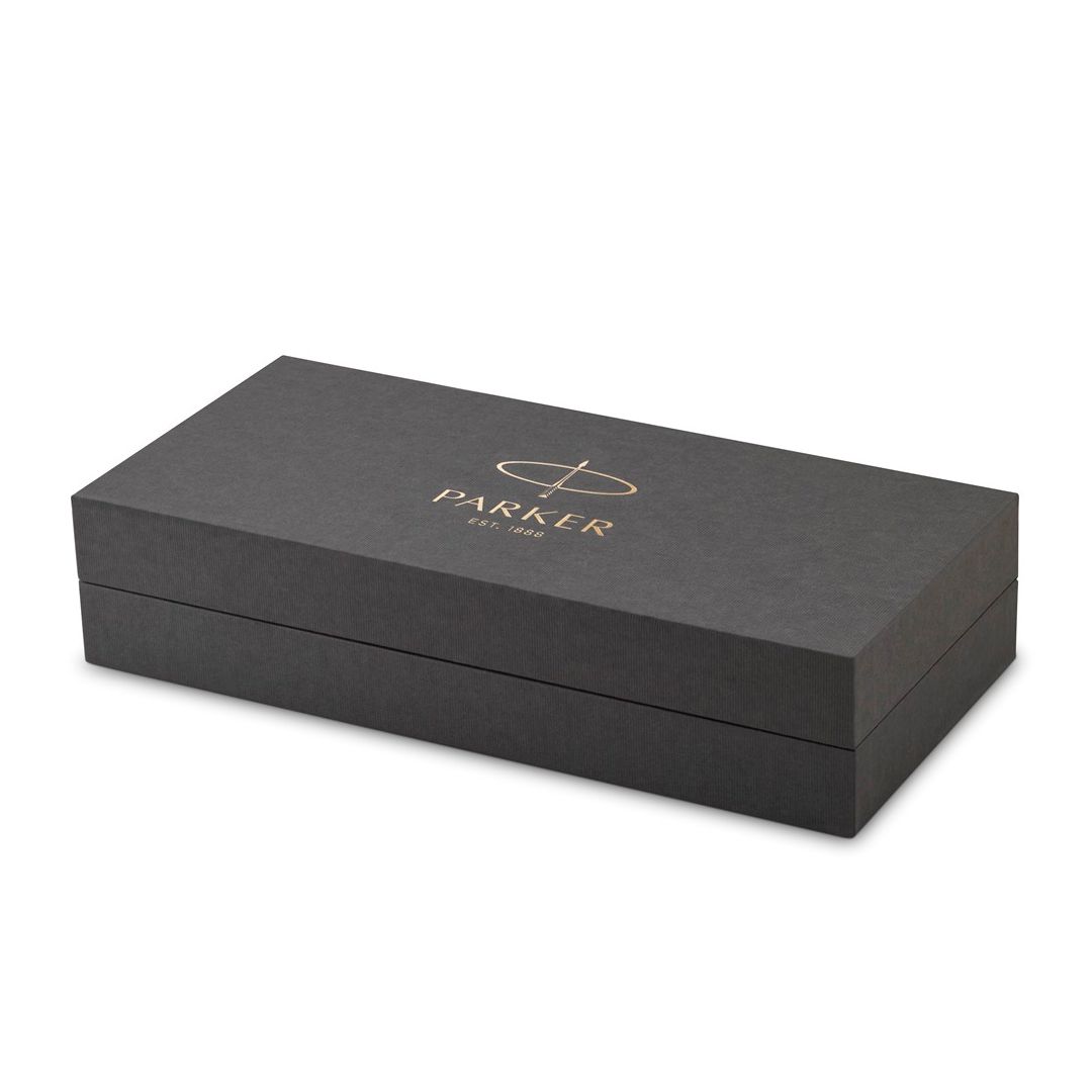 Ручка шариковая Parker "Sonnet Matte Black GT", 1 мм, черная / Ручки премиум-класса №5