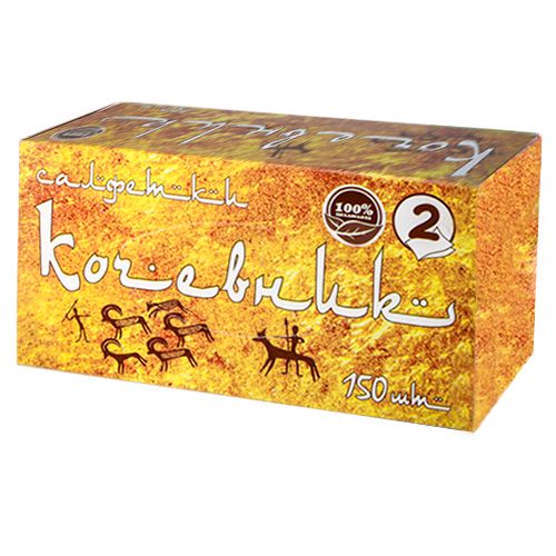 Салфетки Кочевник, 2-х слойные,150 шт., размер листа 196*190 м, в картонном боксе, белые / Салфетки бумажные