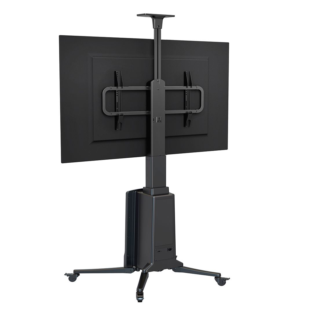 Моторизированная стойка для телевизора North Bayou TW85, 55"-85", 2,3 м, черный / Кронштейны №2 oe.kz Моторизированная стойка для телевизора North Bayou TW85, 55"-85", 2,3 м, черный / Кронштейны №2