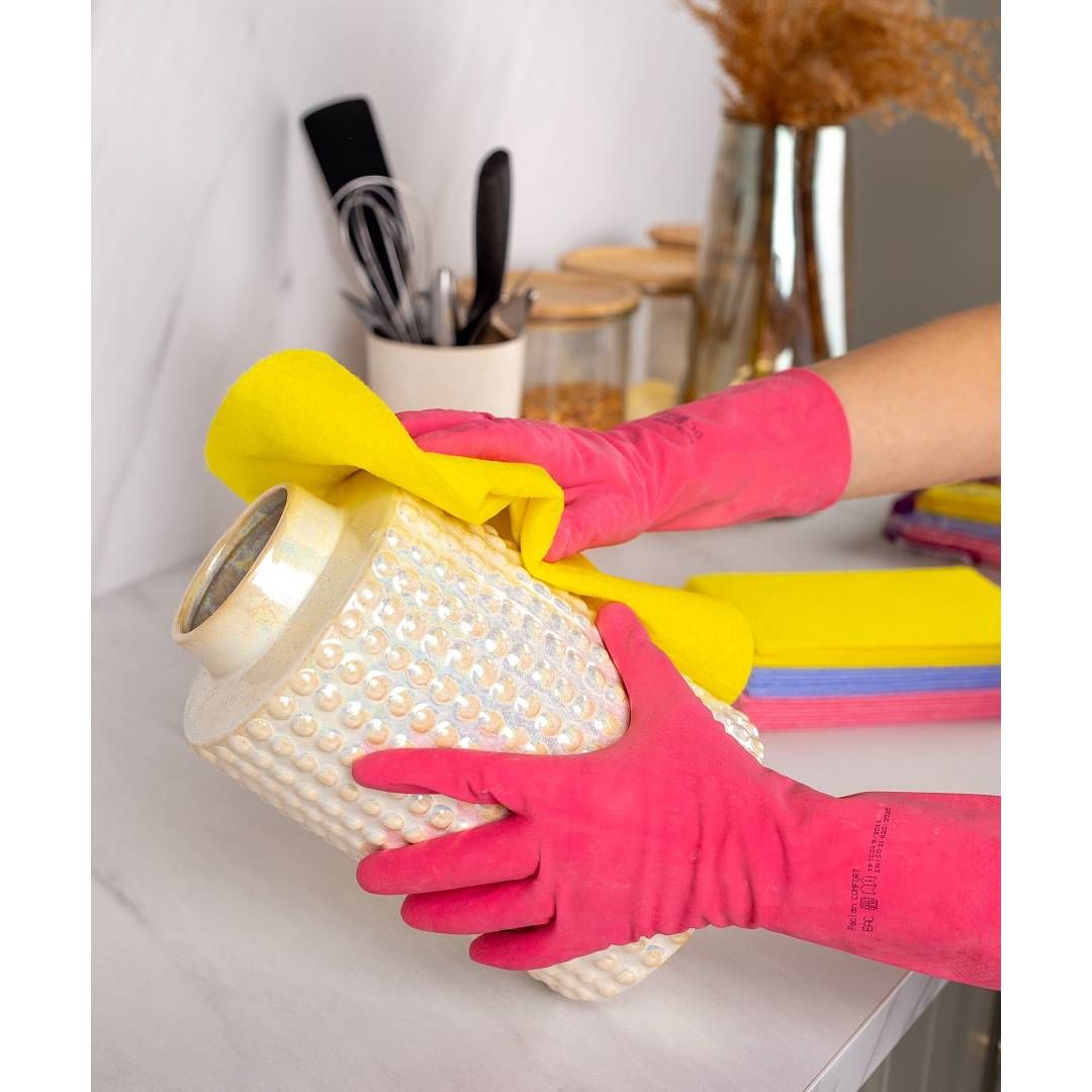 Салфетки вискозные Paclan "Soft.Universal", размер 30*40 см, в комплекте 10 шт., ассорти / Салфетки хозяйственные №3