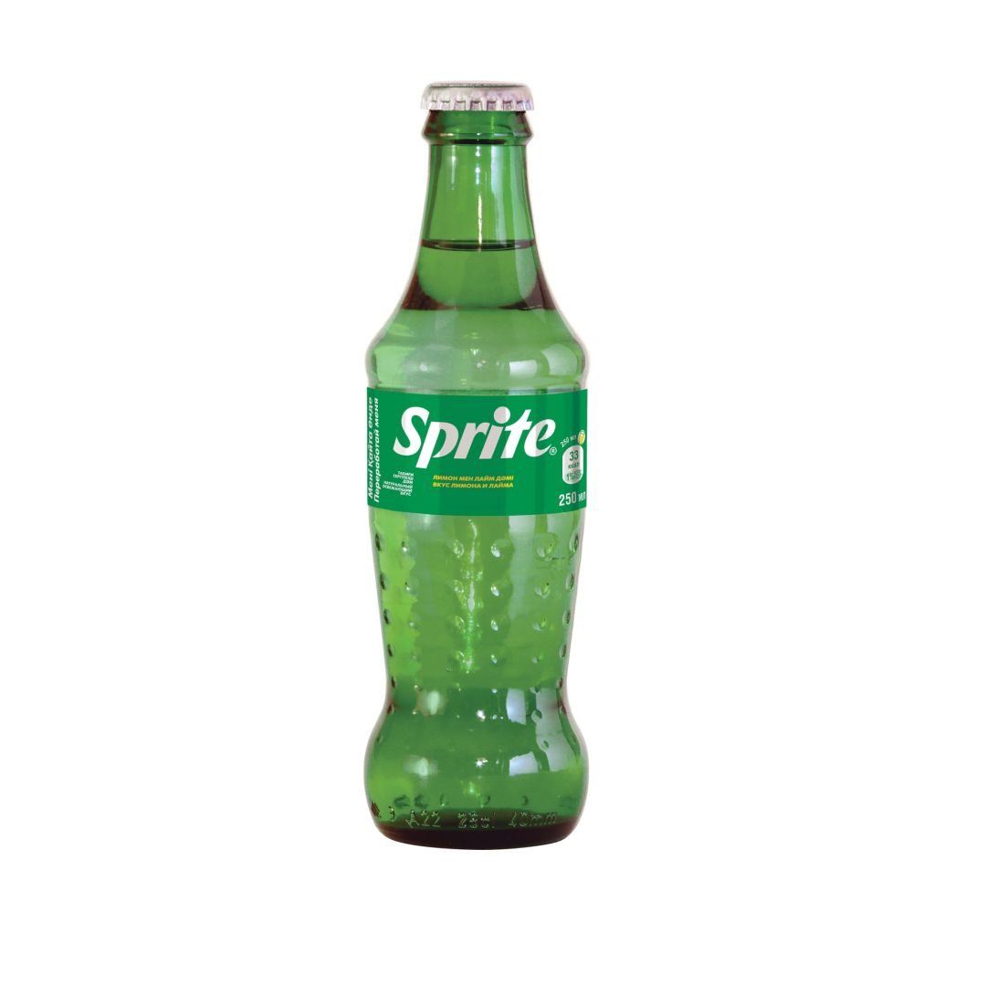 Sprite, 0,25 л газдалған сусыны, шыны бөтелкеде / Сусындар мен энергетиктер oe.kz Sprite, 0,25 л газдалған сусыны, шыны бөтелкеде / Сусындар мен энергетиктер