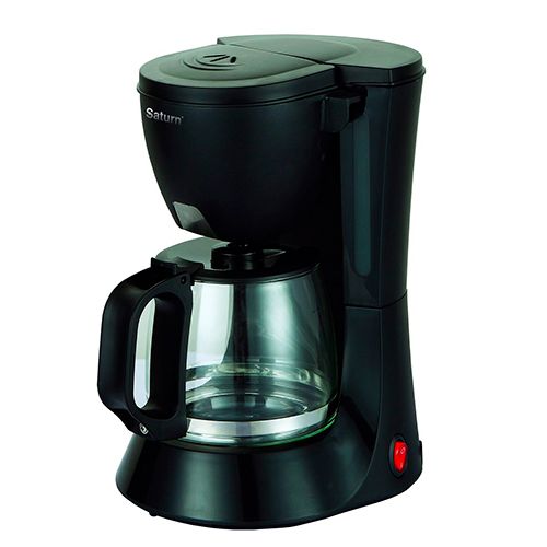 Кофеварка Saturn ST-CM7091, 600 Вт, капельная, 0,6 л, черная / Кофеқайнатқыштар №3 oe.kz Кофеварка Saturn ST-CM7091, 600 Вт, капельная, 0,6 л, черная / Кофеқайнатқыштар №3