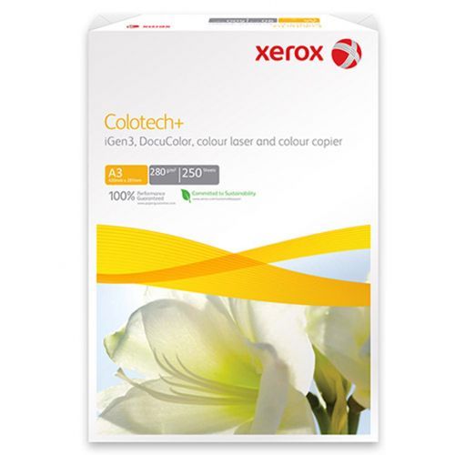 Бумага Xerox Colotech+, A3, 280 гр/м2, 250 листов в пачке / Бумага офисная премиум класса