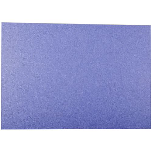 Подложки для переплета картонные OfficeSpace, А4, 230 гр, синие с тиснением "кожа", 100 шт. / Картонные подложки №2