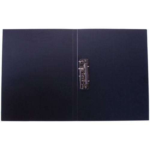 Папка OfficeSpace с зажимом, А4 формат, корешок 15 мм, черная
