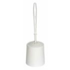 Ершик для туалета Violet WC, пластик, 12*39 см, белый