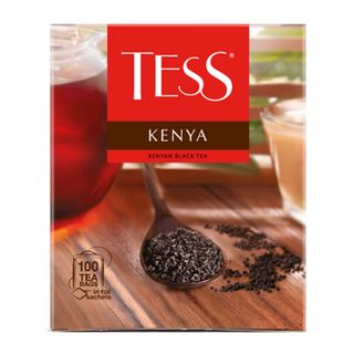 Чай Tess Kenya, черный, 100 пакетиков / Чай пакетированный