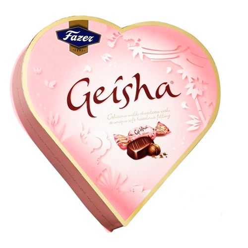 Шоколад Geisha "Сердце", молочный шоколад, 225 гр / Шоколад