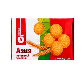 Печенье A-Product "Азия" күнжіт себілген, 200 гр / Печенье, вафлилер, крекерлер
