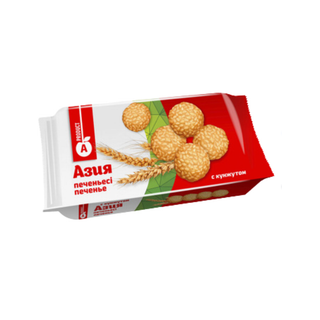 Печенье A-Product "Азия" с кунжутом, 200 гр / Печенье и пряники