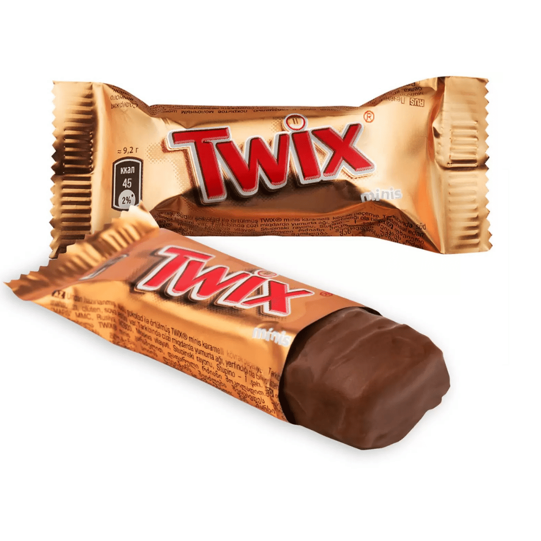 Шоколадты батончиктер Twix minis, 184 гр / Шоколад №2