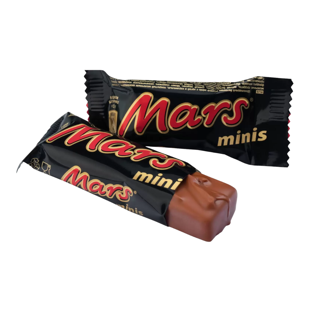 Шоколадты батончиктер Mars minis, 182 гр / Шоколад №2