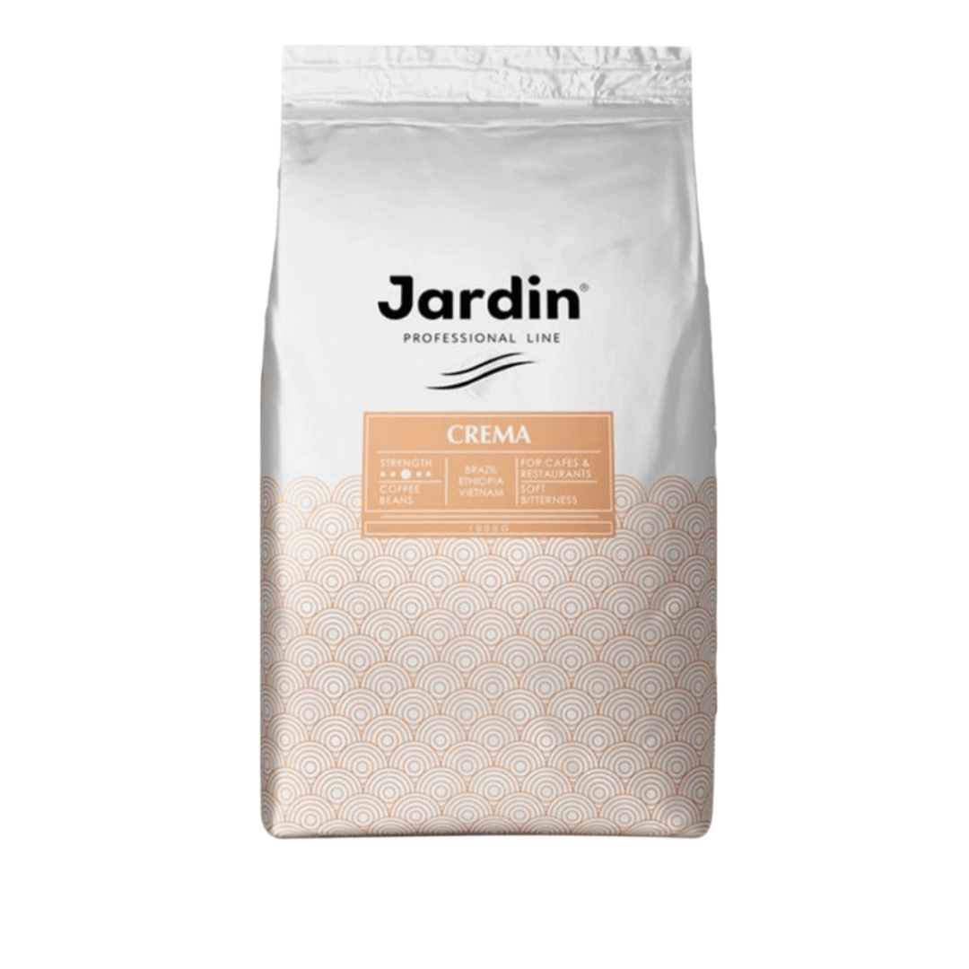 Кофе в зернах Jardin "Crema", средней обжарки, 1000 гр / Кофе зерновой
