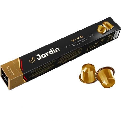 Кофе в капсулах Jardin "Vivo", для кофемашин Nespresso, 10 капсул