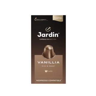 Капсуладағы кофе Jardin "Vanillia", Nespresso кофемашинасы үшін, 10 капсула / Капсуладағы кофе және шай