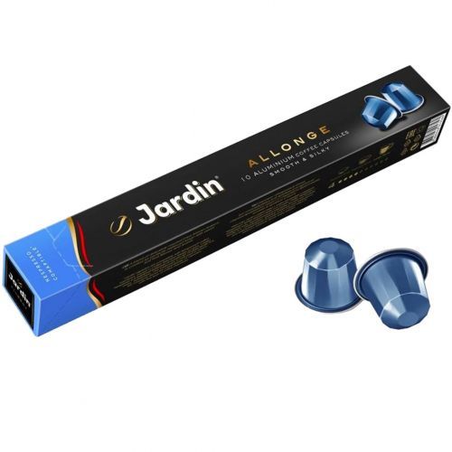 Кофе в капсулах Jardin "Allonge", для кофемашин Nespresso, 10 капсул / Кофе и чай в капсулах