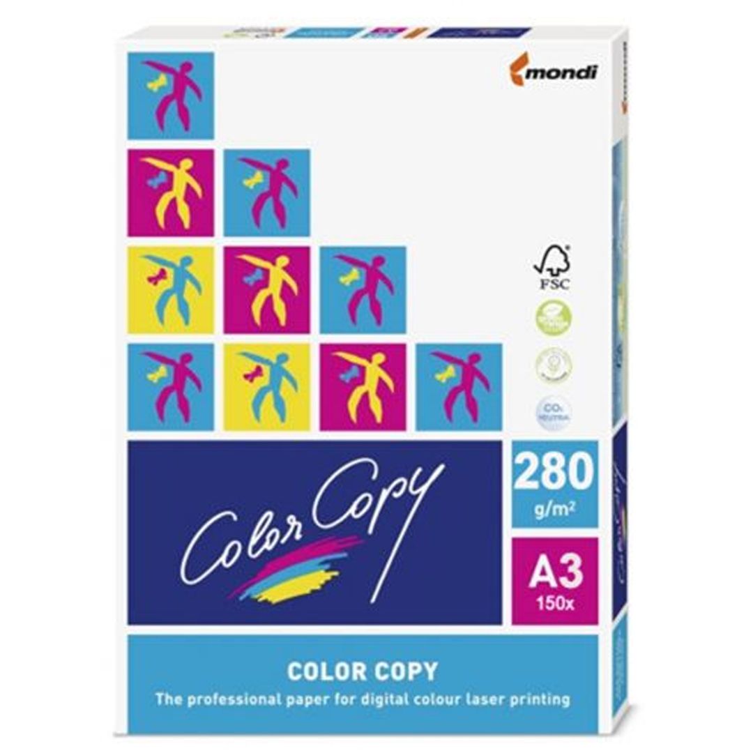 Бумага Color Copy, A3, 280 гр/м2, 150 листов в пачке, матовая / Бумага офисная премиум класса №2