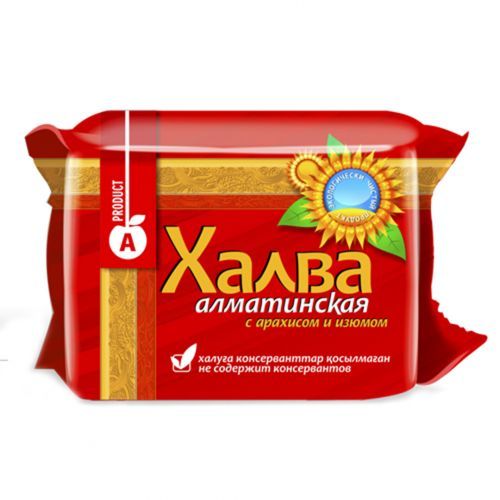 Халва A-Product, с арахисом и изюмом, 325 гр / Печенье, вафли, крекеры