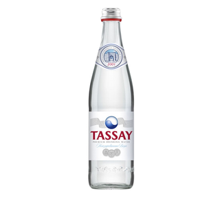 Вода негазированная питьевая "Tassay", 0,5 л, стеклянная бутылка / Вода питьевая