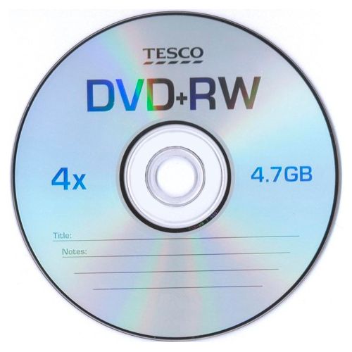 Диск DVD+RW "Data home", 4,7 Gb, 4x, цена за штуку / Диски CD/DVD
