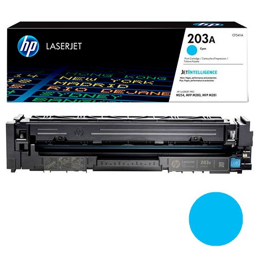 Картридж оригинальный HP CF541A для Color LJ Pro M254/MFP M280/M281, голубой / null