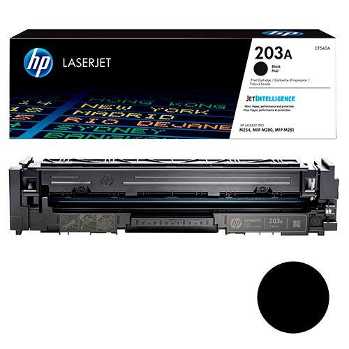 Картридж оригинальный HP CF540A для Color LJ Pro M254/MFP M280/M281, черный / Картриджи  черные