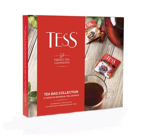 Подарочный набор чая Tess "Perfect Tea Composition", 60 пакетиков, ассорти / Чай пакетированный №2