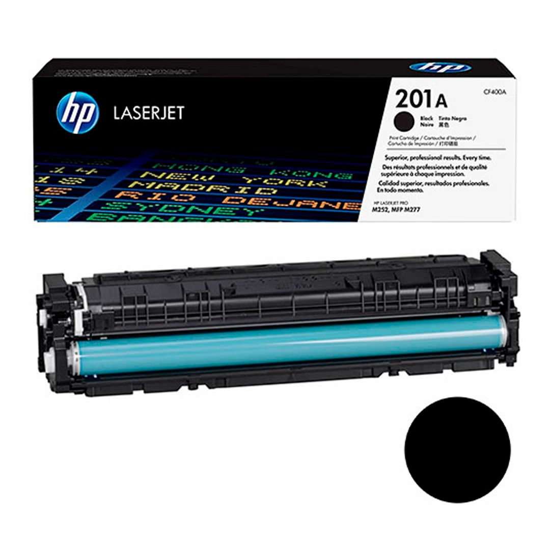 Картридж оригинальный HP CF400A (201A)  для Color LJ Pro M252/M277/MFP M274, черный / Картриджи  черные