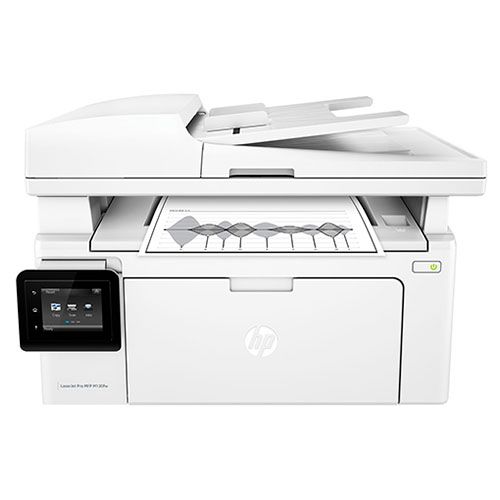 МФУ лазерное HP LaserJet Pro M130fw (принтер, сканер, копир, факс), А4, 22 стр/мин, USB 2.0, Wi-Fi / Лазерные монохромные