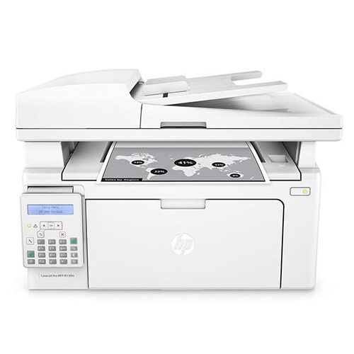 МФУ лазерное HP LaserJet Pro M130fn (принтер, сканер, копирование, факс), А4, 22 стр/мин, USB 2.0 / Лазерные монохромные