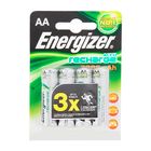 Аккумуляторы Energizer пальчиковые AA, 2000mah, 1.2V-HR06, 4 шт./уп., цена за упаковку